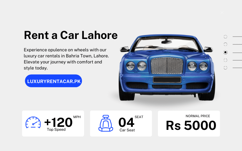 Rent-a-Car-Bahria-Town-Lahore